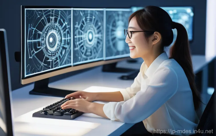 기계설계에서 사용하는 공구 종류 - **Prompt:** A vibrant, close-up shot of a young, energetic female mechanical engineer (Yuki), with a...