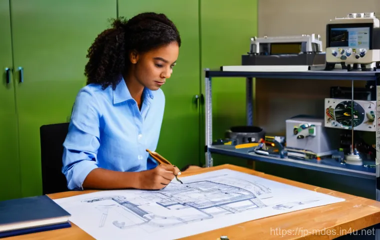 기계설계 실무 경력을 쌓는 방법 - **Prompt 1: The Aspiring Mechanical Designer's Journey**
    "A young, determined mechanical enginee...