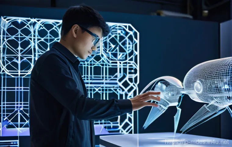 기계설계 3D CAD 필수 기술 - **Prompt 1: The Evolution of Mechanical Design – From Blueprint to Digital Reality**
    "A modern m...